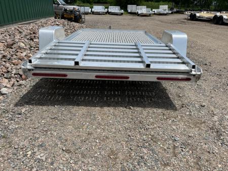 New 2026 76"x12' Bear Track Aluminum Utility Trailer - Poly Floor