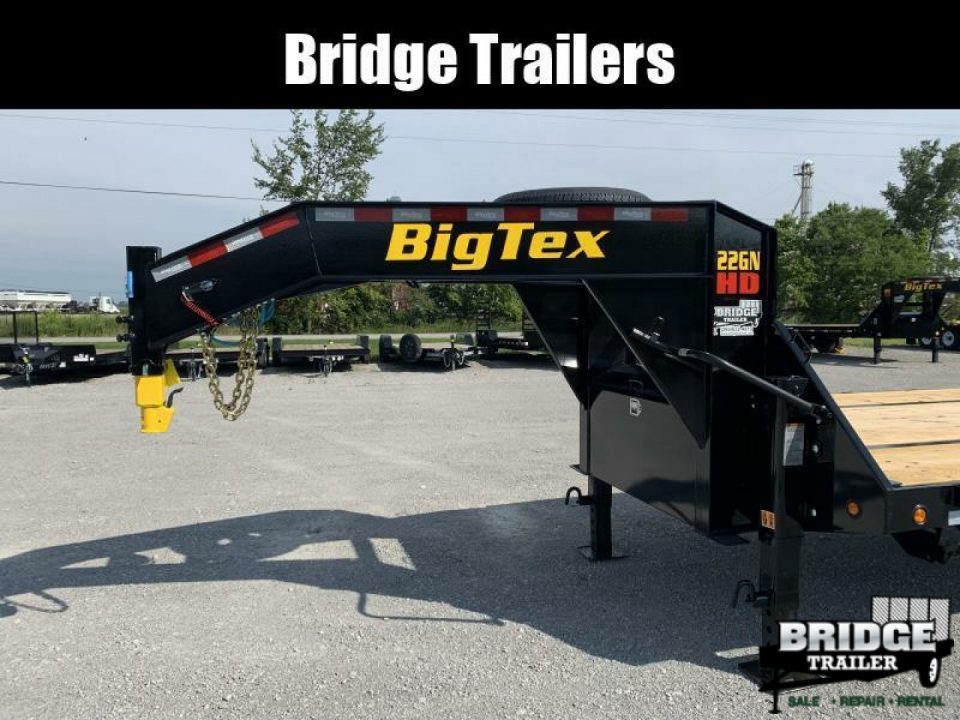 New 2027 Big Tex Trailers 22GN-30D5A-MR (25' + 5' X 102") 23.9K Mega Ramp Flatbed Trailer