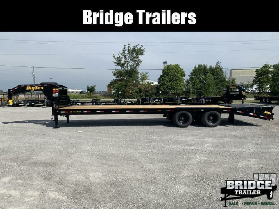 New 2027 Big Tex Trailers 22GN-30D5A-MR (25' + 5' X 102") 23.9K Mega Ramp Flatbed Trailer