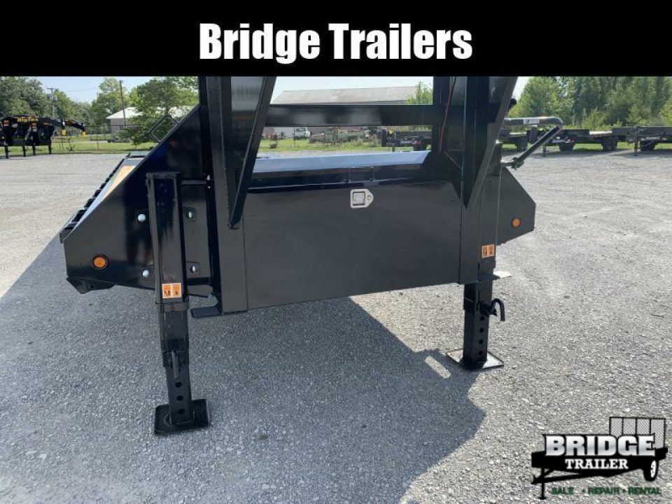 New 2027 Big Tex Trailers 22GN-30D5A-MR (25' + 5' X 102") 23.9K Mega Ramp Flatbed Trailer