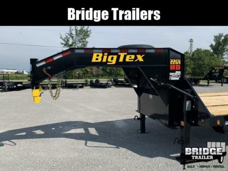 New 2027 Big Tex Trailers 22GN-30D5A-MR (25' + 5' X 102") 23.9K Mega Ramp Flatbed Trailer