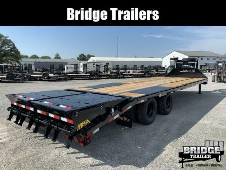 New 2027 Big Tex Trailers 22GN-30D5A-MR (25' + 5' X 102") 23.9K Mega Ramp Flatbed Trailer