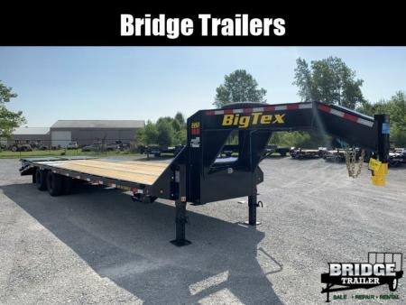 New 2027 Big Tex Trailers 22GN-30D5A-MR (25' + 5' X 102") 23.9K Mega Ramp Flatbed Trailer