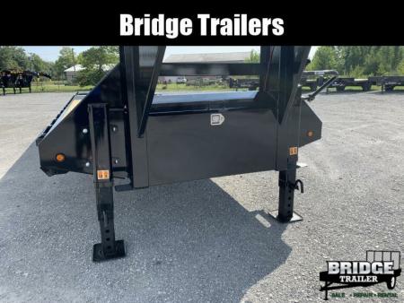 New 2027 Big Tex Trailers 22GN-30D5A-MR (25' + 5' X 102") 23.9K Mega Ramp Flatbed Trailer