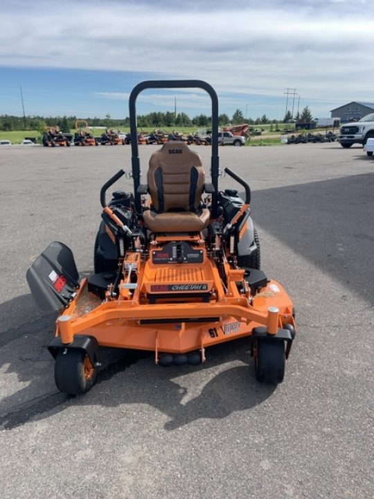 New 2025 Scag Power Equipment CHEETAH II 61 VEL PLUS EFI Lawn Mowers