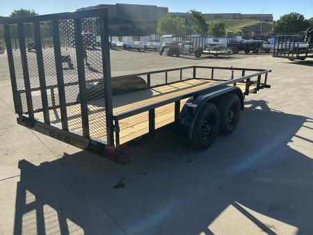 New 2027 Big Tex 60PI-16BK4RG2B Utility Trailer
