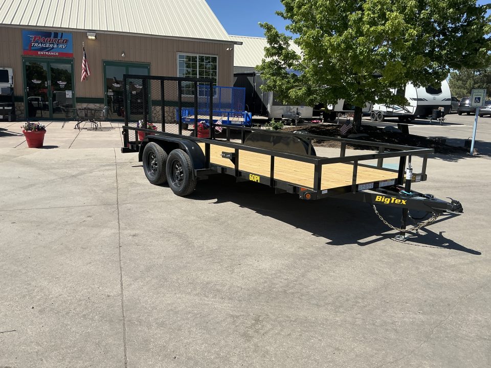 New 2027 Big Tex 60PI-16BK4RG2B Utility Trailer