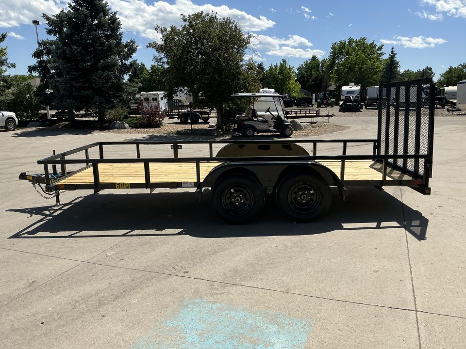 New 2027 Big Tex 60PI-16BK4RG2B Utility Trailer
