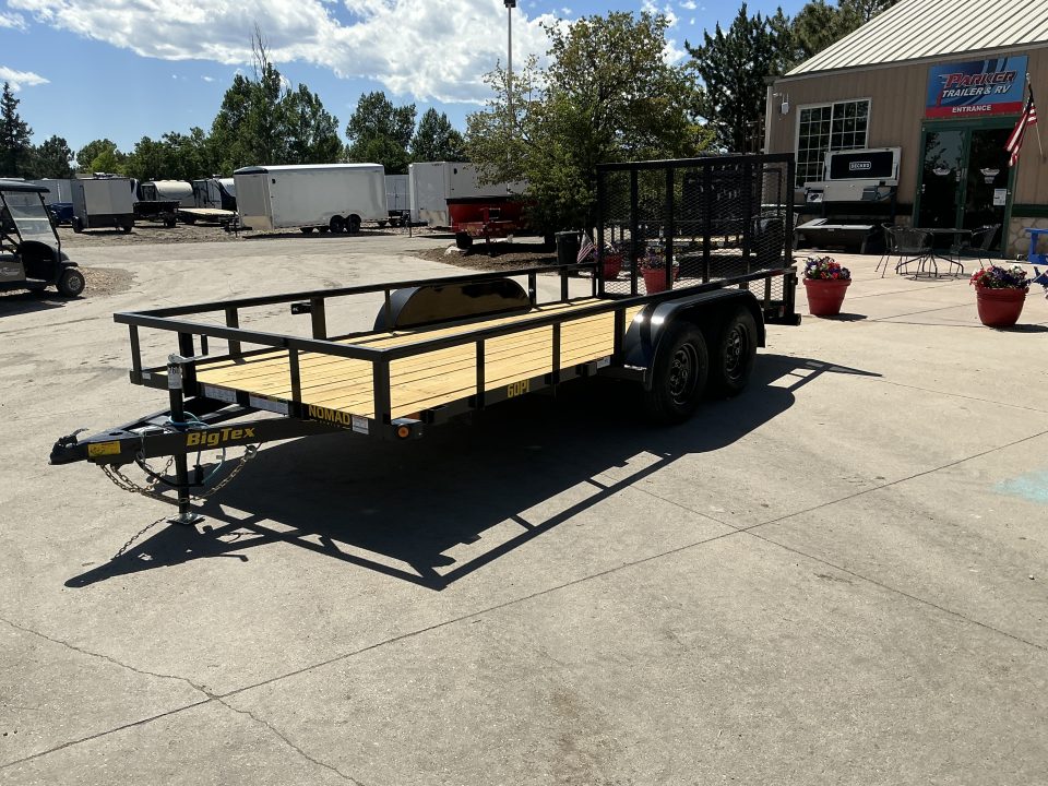 New 2027 Big Tex 60PI-16BK4RG2B Utility Trailer