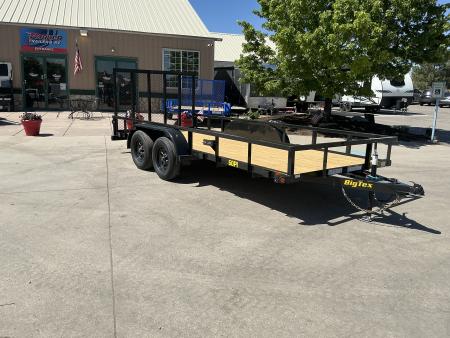 New 2027 Big Tex 60PI-16BK4RG2B Utility Trailer