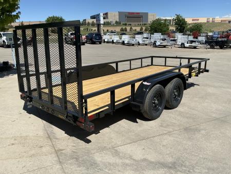 New 2027 Big Tex 60PI-16BK4RG2B Utility Trailer