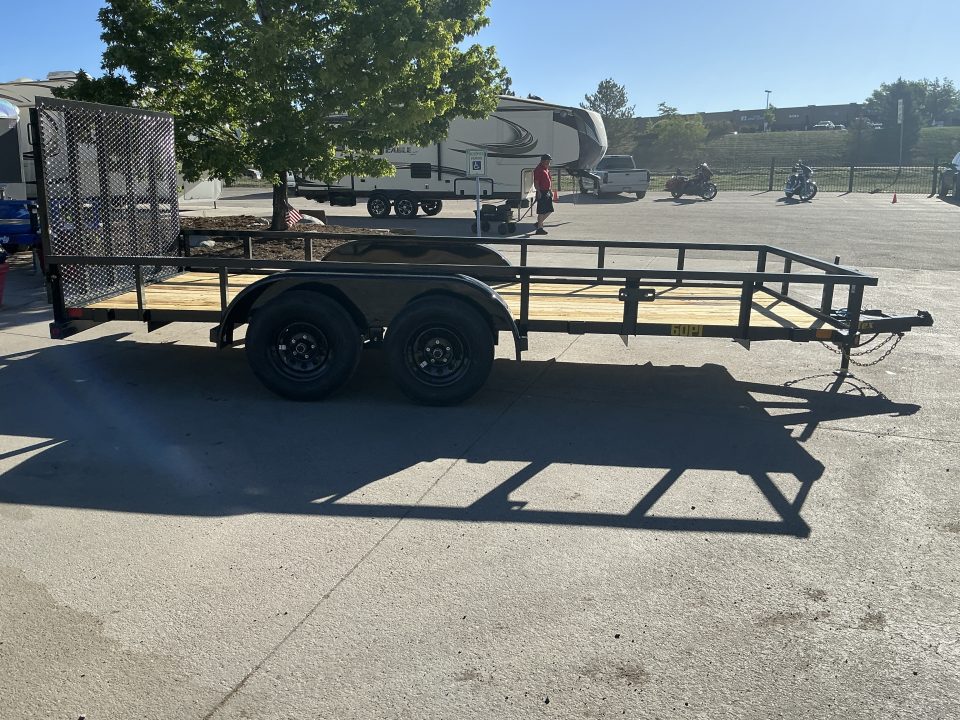 New 2027 Big Tex 60PI-16BK4RG2B Utility Trailer