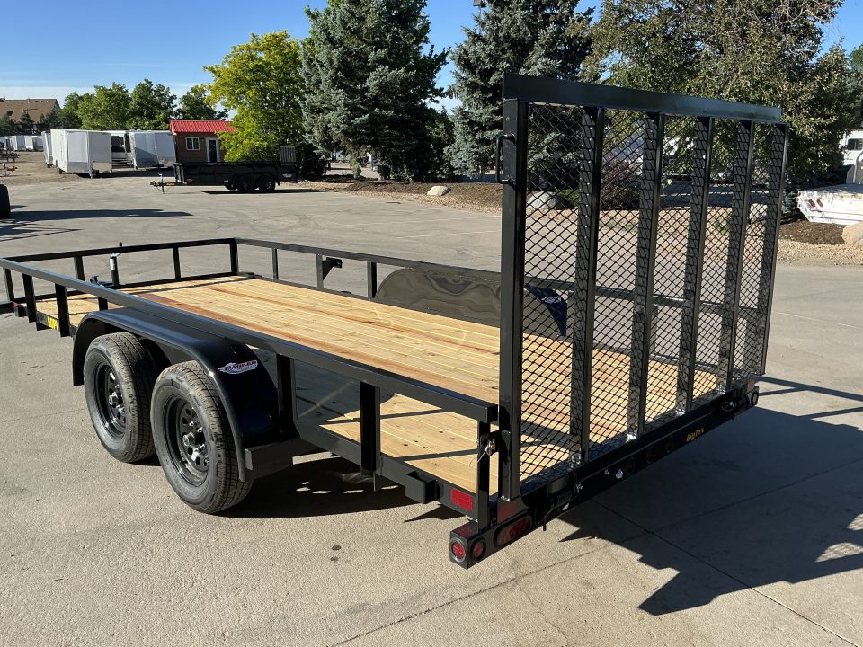New 2027 Big Tex 60PI-16BK4RG2B Utility Trailer