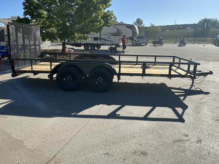 New 2027 Big Tex 60PI-16BK4RG2B Utility Trailer