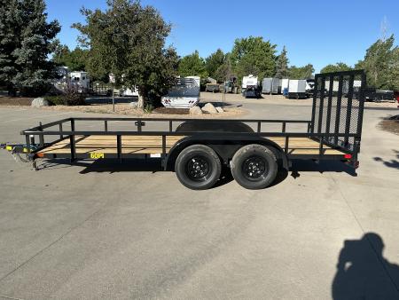 New 2027 Big Tex 60PI-16BK4RG2B Utility Trailer
