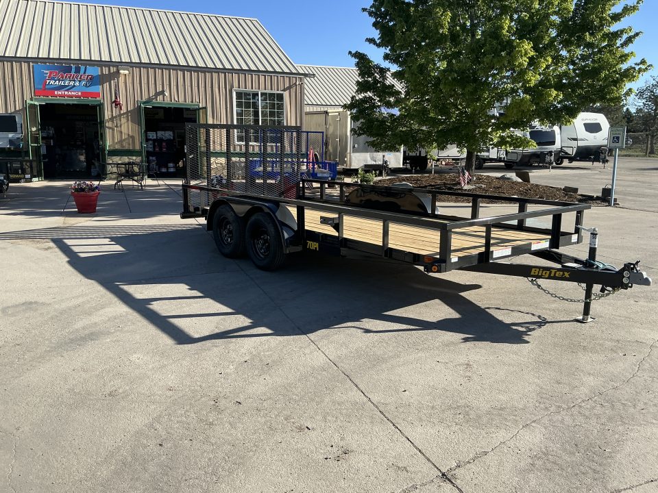 New 2027 Big Tex 70PI-16 Utility Trailer