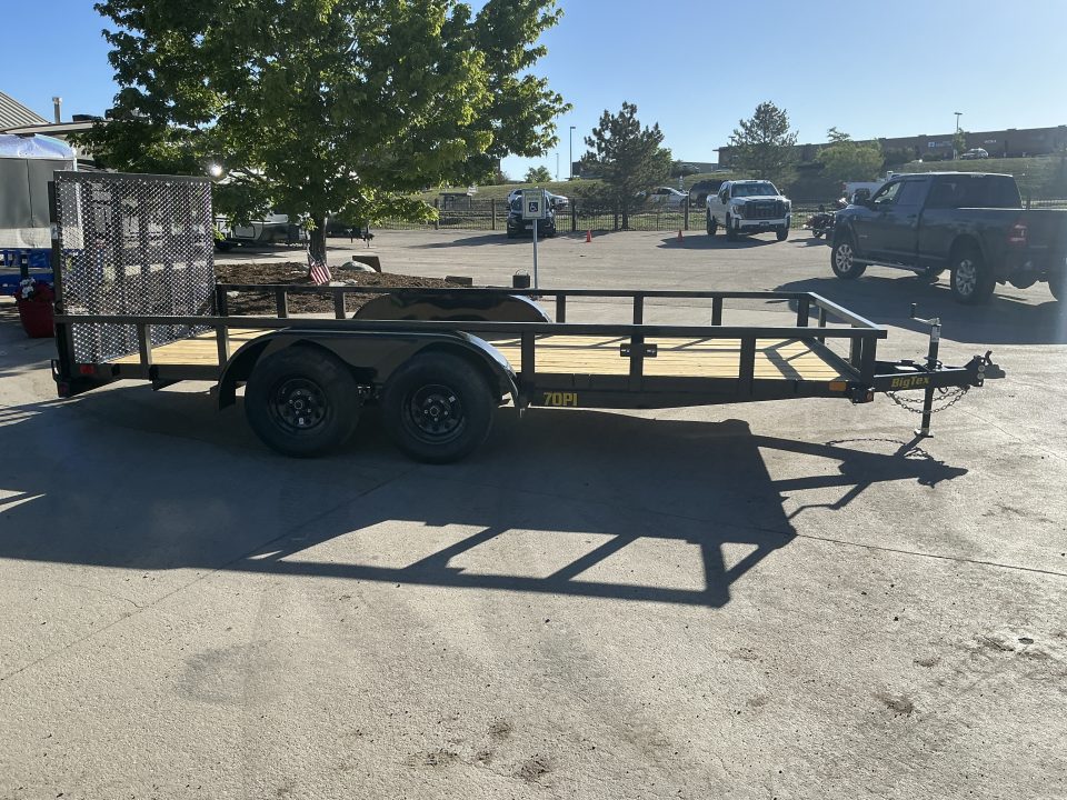 New 2027 Big Tex 70PI-16 Utility Trailer