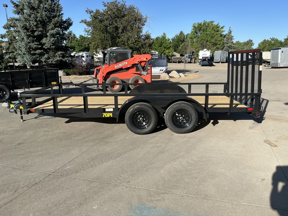 New 2027 Big Tex 70PI-16 Utility Trailer