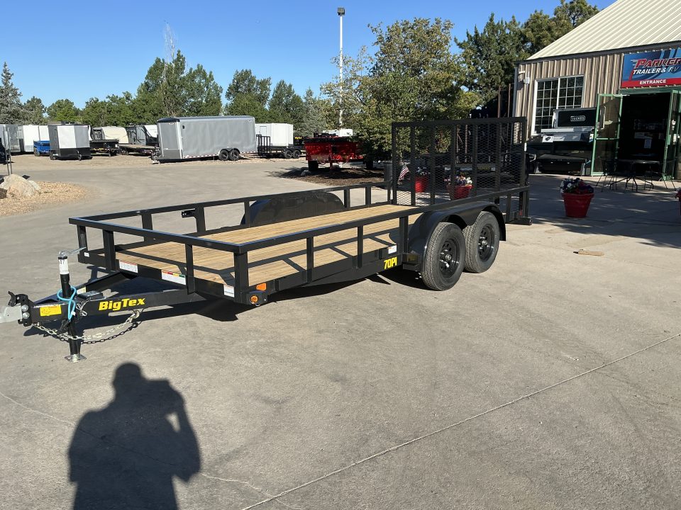 New 2027 Big Tex 70PI-16 Utility Trailer