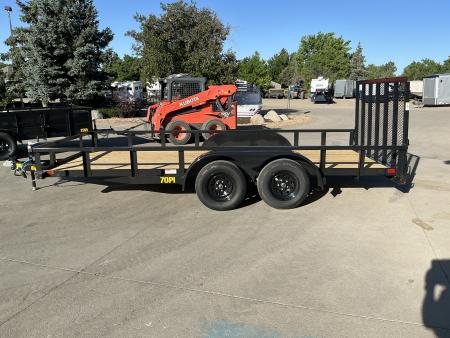 New 2027 Big Tex 70PI-16 Utility Trailer
