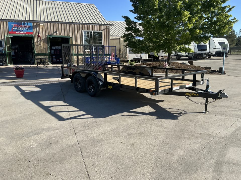 New 2027 Big Tex 70PI-16 Utility Trailer