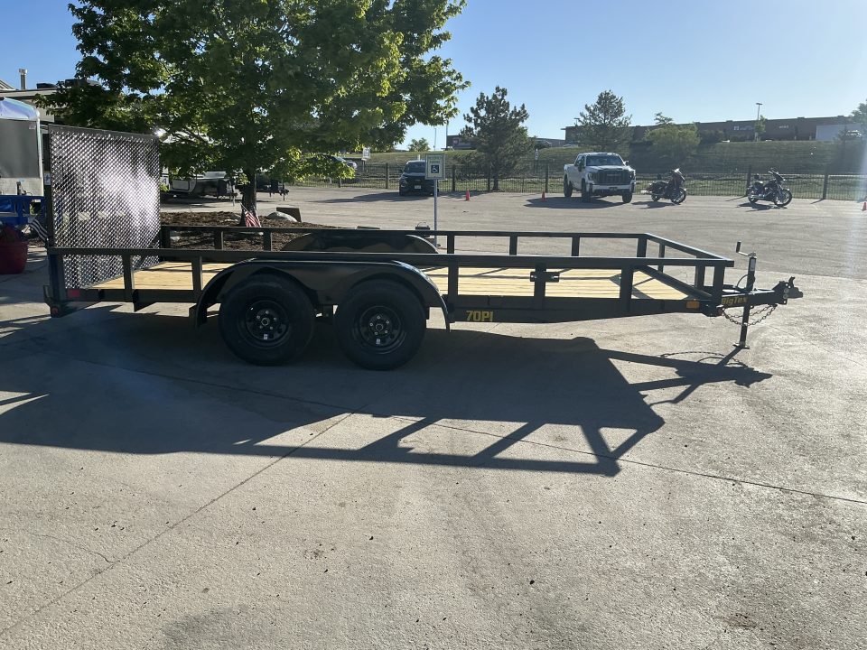 New 2027 Big Tex 70PI-16 Utility Trailer