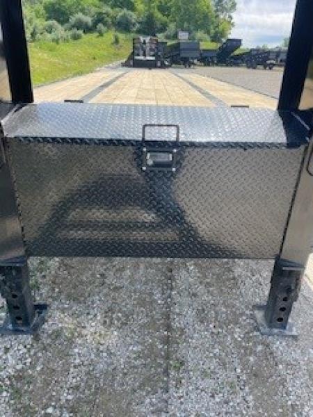 New 2027 MAXX-D LDX10240 102x40 25990 GVWR 2 Jost Speed Jacks Low Pro Tandem Dual Flatbed Trailer