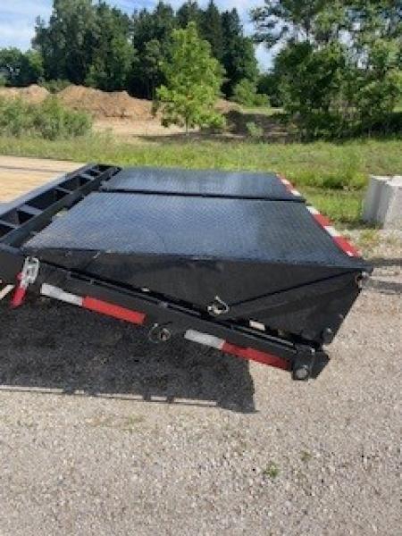 New 2027 MAXX-D LDX10240 102x40 25990 GVWR 2 Jost Speed Jacks Low Pro Tandem Dual Flatbed Trailer