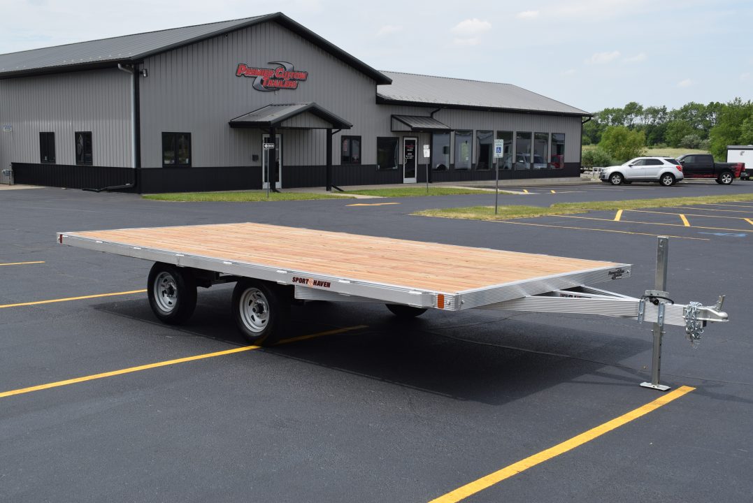 New 2026 Sport Haven 16' Aluminum Deck Over Trailer