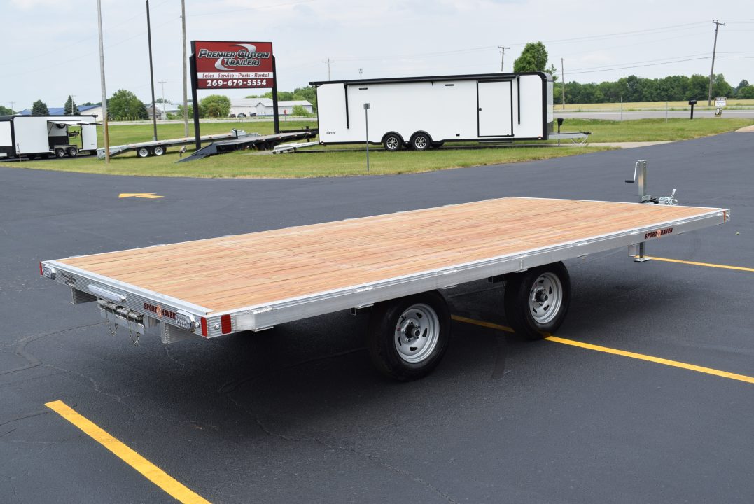New 2026 Sport Haven 16' Aluminum Deck Over Trailer