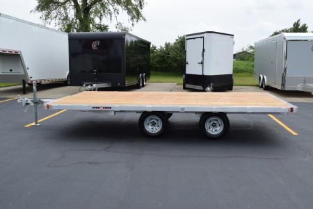 New 2026 Sport Haven 16' Aluminum Deck Over Trailer