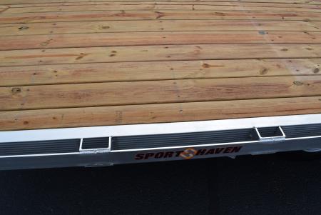 New 2026 Sport Haven 16' Aluminum Deck Over Trailer