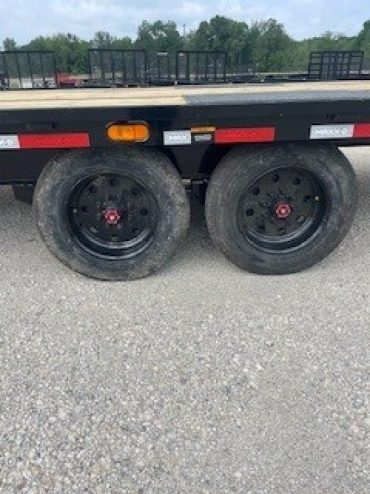 New 2027 MAXX-D TSX10226 102x26 18000 GVWR GN Single Wheel Tilt Flatbed Trailer
