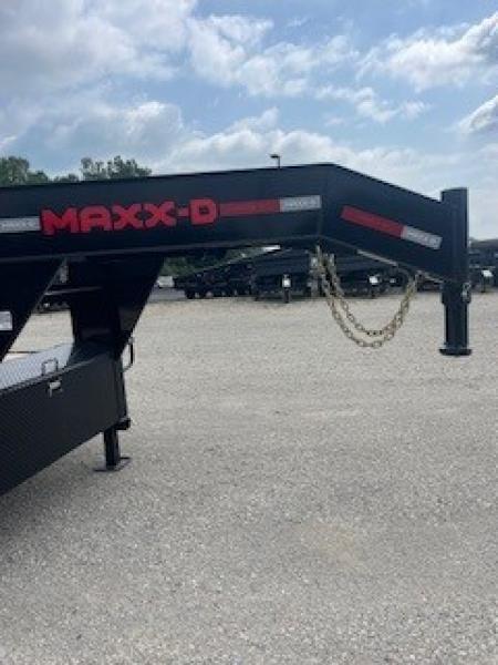 New 2027 MAXX-D TSX10226 102x26 18000 GVWR GN Single Wheel Tilt Flatbed Trailer