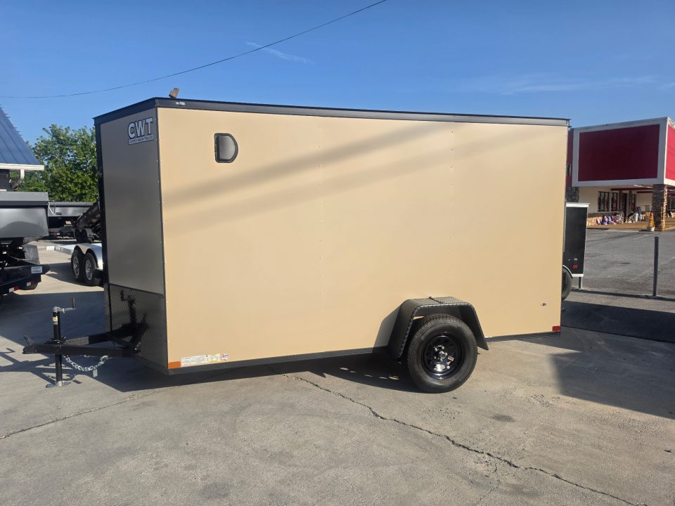 New 2026 Covered Wagon Trailers 6X12 SA Cargo / Enclosed Trailer