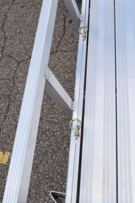 New SPORT HAVEN 7x14 DELUXE OPEN UTILITY w/ BI-FOLD RAMP GATE