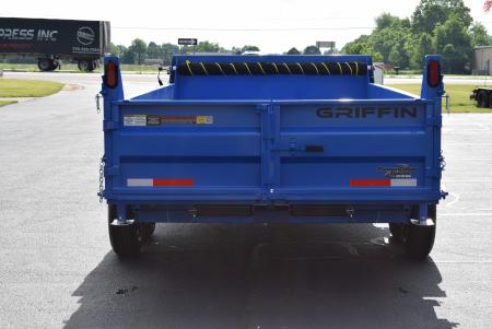 New GRIFFIN 7x14 14K DUMP TRAILER w/ TELESCOPING CYLINDER