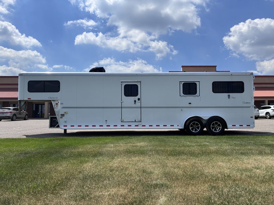 Used 2016 Sundowner 2 + 1 Gooseneck Horse Trailer