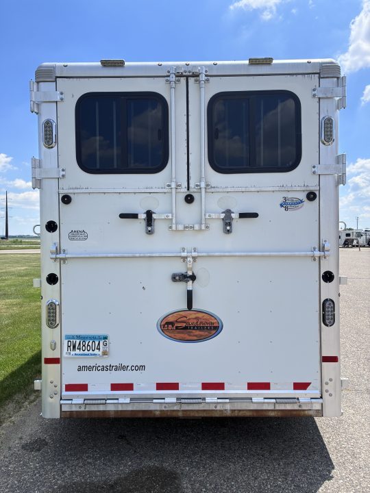 Used 2016 Sundowner 2 + 1 Gooseneck Horse Trailer