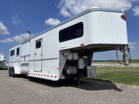 Used 2016 Sundowner 2 + 1 Gooseneck Horse Trailer