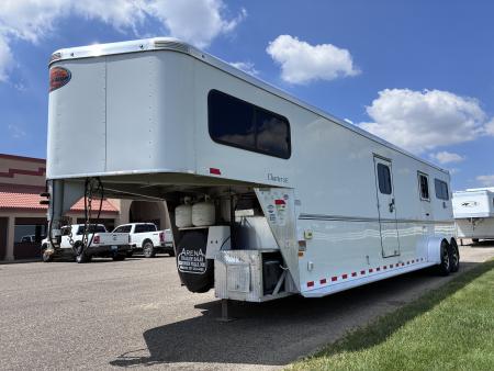 Used 2016 Sundowner 2 + 1 Gooseneck Horse Trailer
