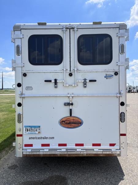 Used 2016 Sundowner 2 + 1 Gooseneck Horse Trailer