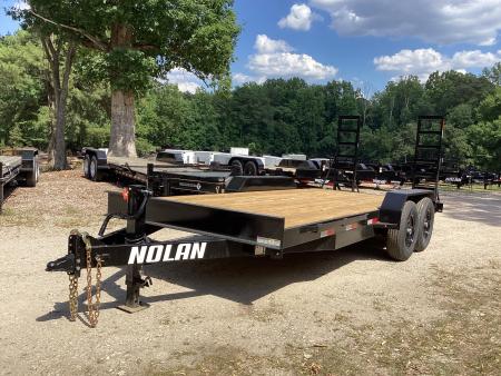 New 2026 Nolan Manufacturing 7X18 EQUIPMENT Equipment Trailer