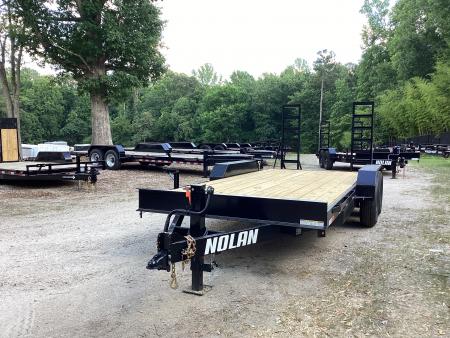 New 2026 Nolan Manufacturing 7X18 EQUIPMENT Equipment Trailer