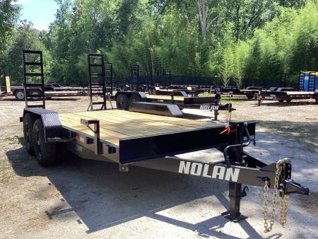 New 2026 Nolan Manufacturing 7X16 14K EQUIPMENT Equipment Trailer
