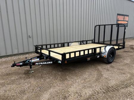 New 2027 PJ Trailers 14' ATV Utility U8 5K Axle Utility Trailer