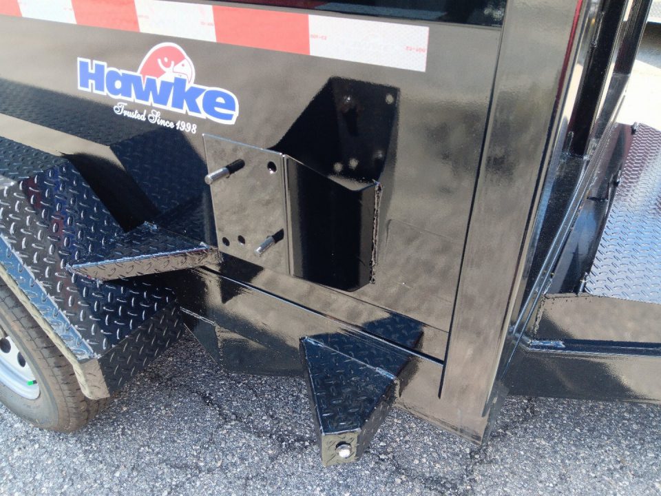 New 2026 Hawke Trailers 6X10TA 7K Low Profile Scissor Dump Trailer