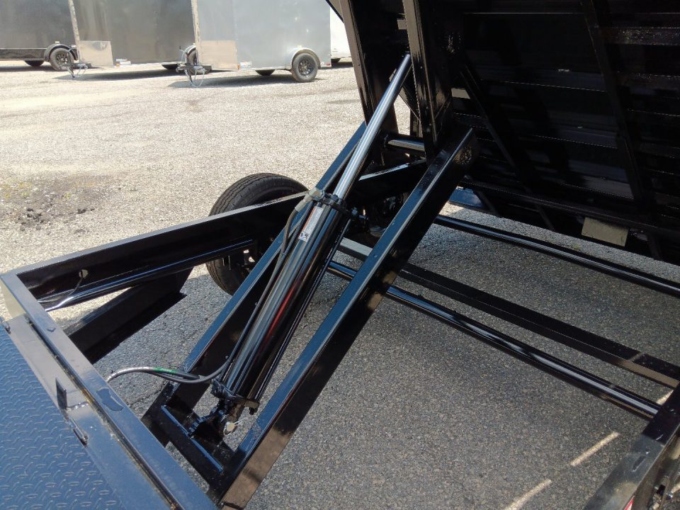New 2026 Hawke Trailers 6X10TA 7K Low Profile Scissor Dump Trailer