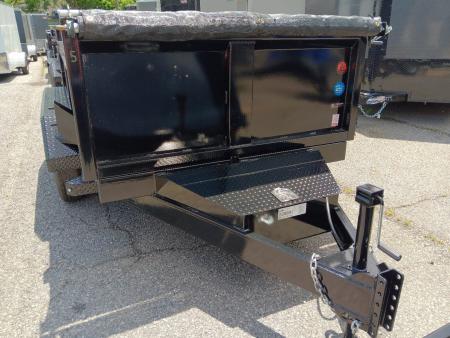 New 2026 Hawke Trailers 6X10TA 7K Low Profile Scissor Dump Trailer