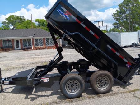 New 2026 Hawke Trailers 6X10TA 7K Low Profile Scissor Dump Trailer